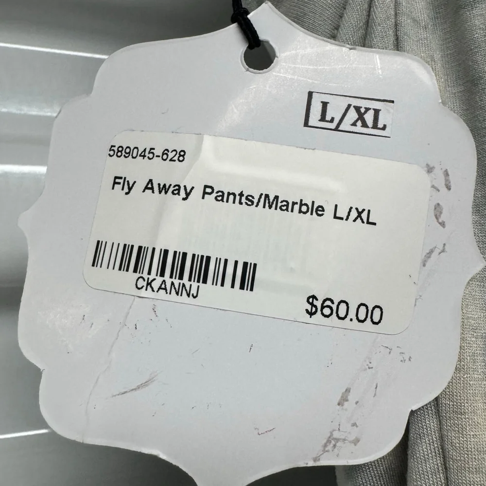 Hands to Hearts Fly Away Pants Marble Print L/XL Boho Wrap Harem Pants - Picture 7 of 12